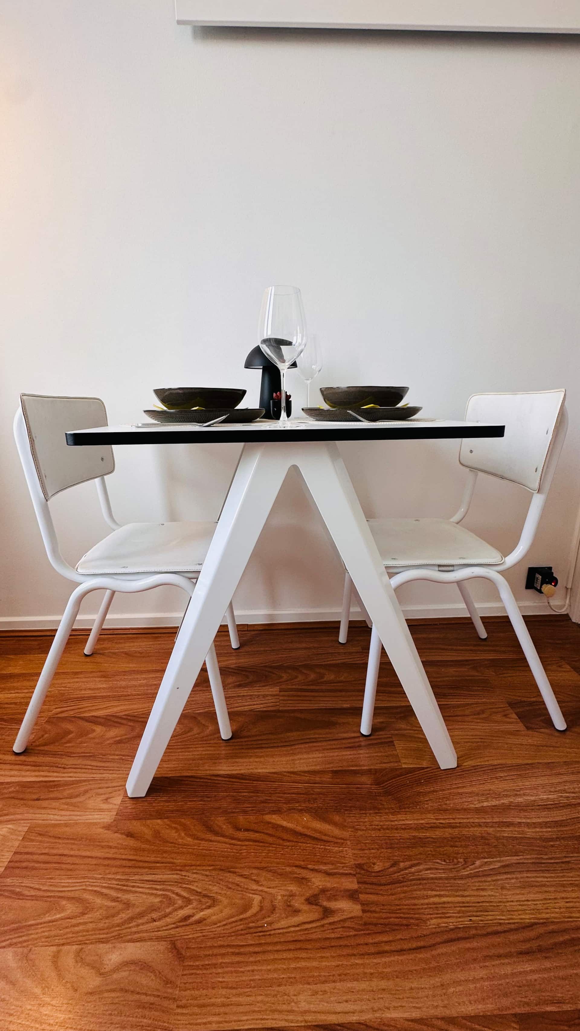 Dining table for two
